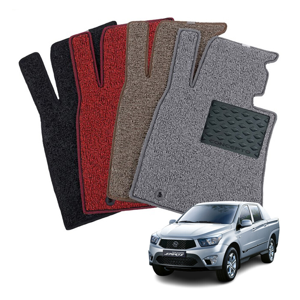 컨셉토디자인 엣지확장형 코일매트 코란도 스포츠 운전석1p