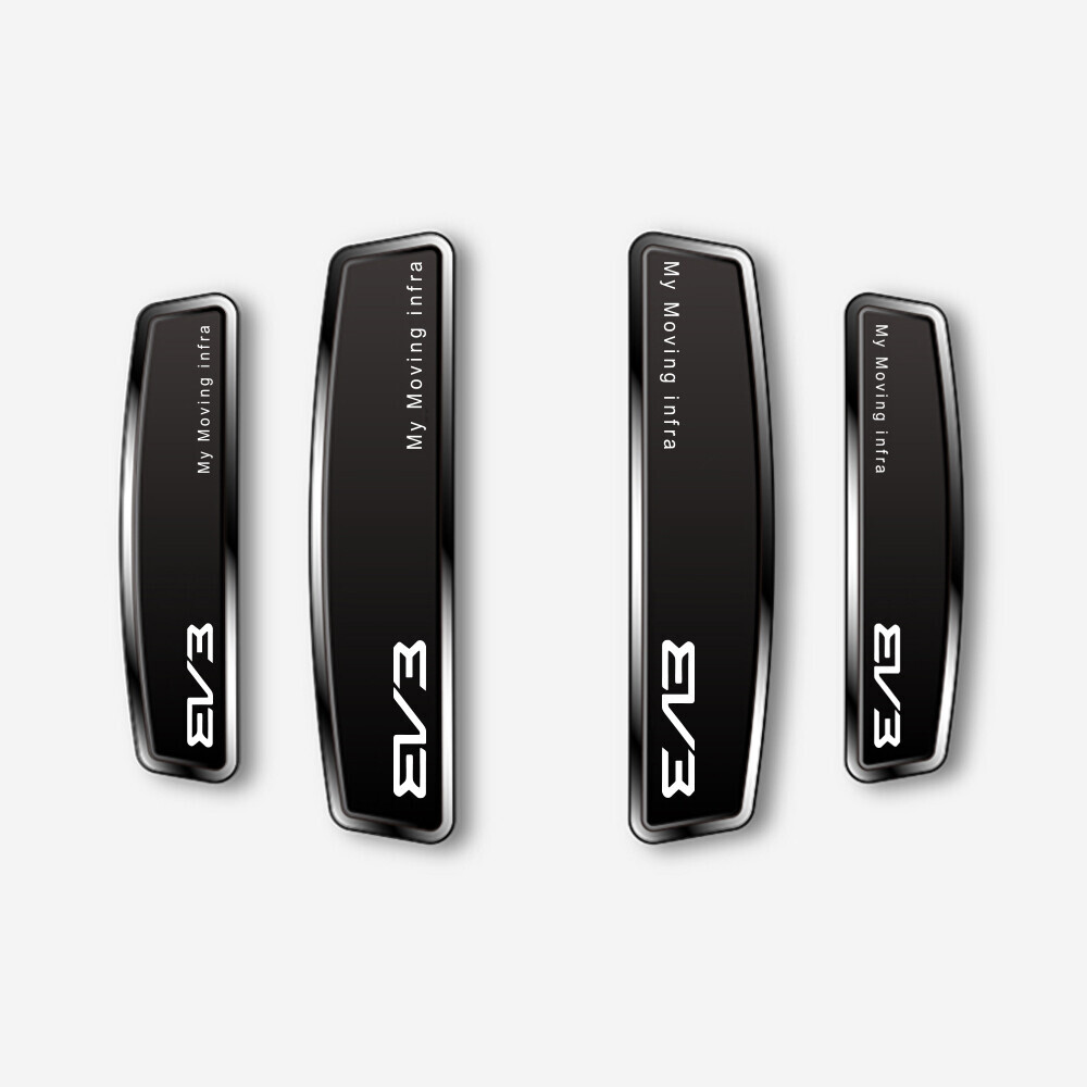 블랙 쉴드 엠블럼 도어가드 EV3