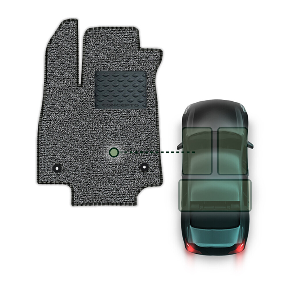 컨셉토디자인 엣지확장형 코일매트 EV3 운전석1p