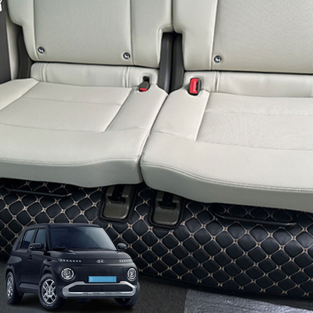 닥쏘오토 캐스퍼 일렉트릭 전용 2열 킥매트 (컴포트 옵션차량)