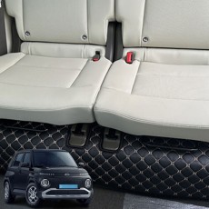 닥쏘오토 캐스퍼 일렉트릭 전용 센터 콘솔 중앙+2열킥매트 세트 (컴포트 옵션 차량)