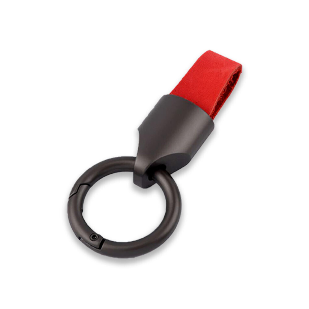 컨셉토 자동차 키링 천연가죽 스웨이드 원터치링 열쇠고리 스마트키고리