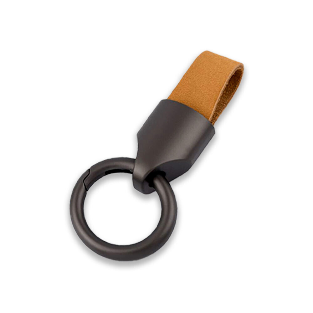 컨셉토 자동차 키링 천연가죽 스웨이드 원터치링 열쇠고리 스마트키고리