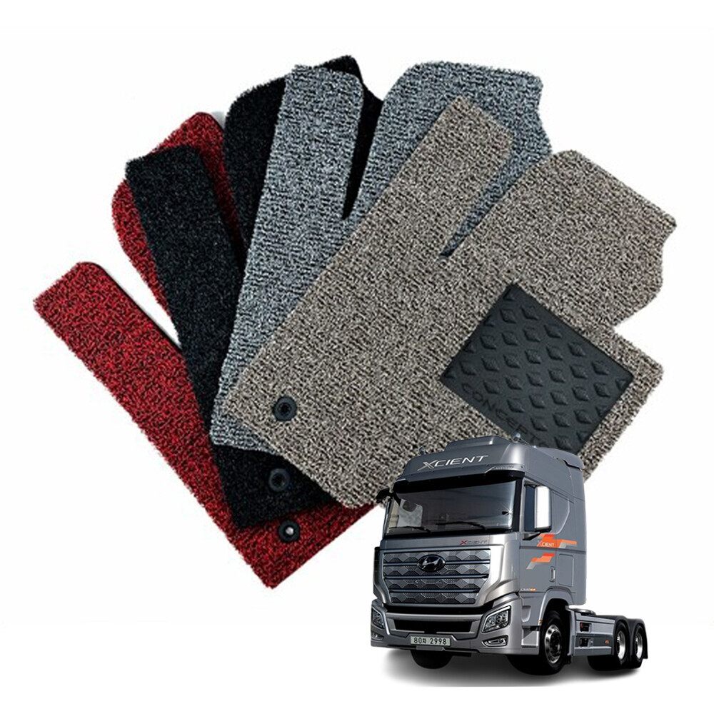 컨셉토디자인 확장형 코일매트 현대 엑시언트 운전석+조수석