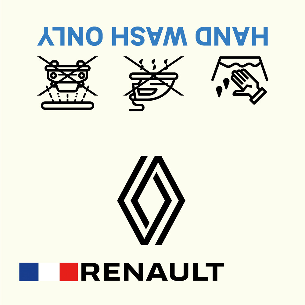 프릭스 르노 뉴 그랑콜레오스 UV 가죽 디자인 택 Tag 태그