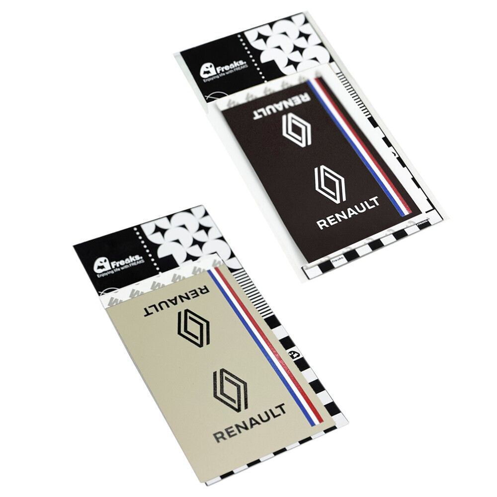 프릭스 르노 뉴 그랑콜레오스 UV 가죽 디자인 택 Tag 태그