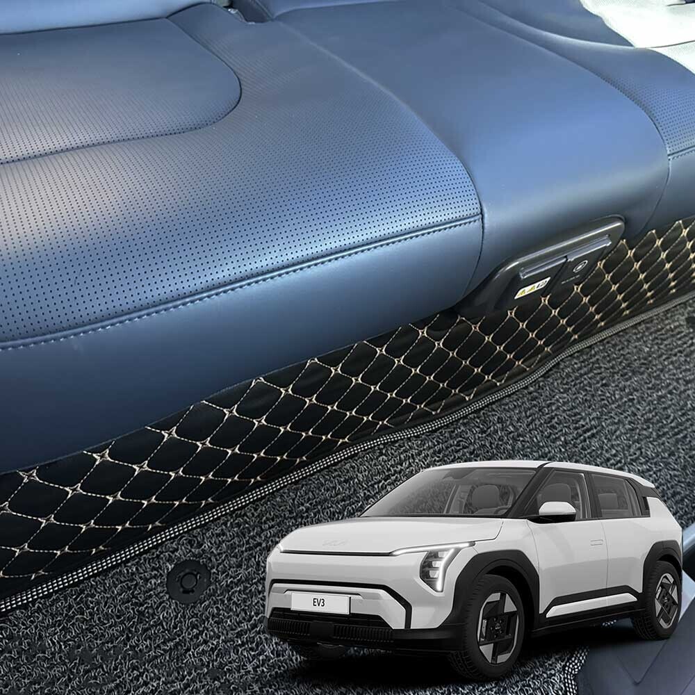 닥쏘오토 EV3 전용 1열 등하단 킥커버(2P)+2열 킥매트 세트