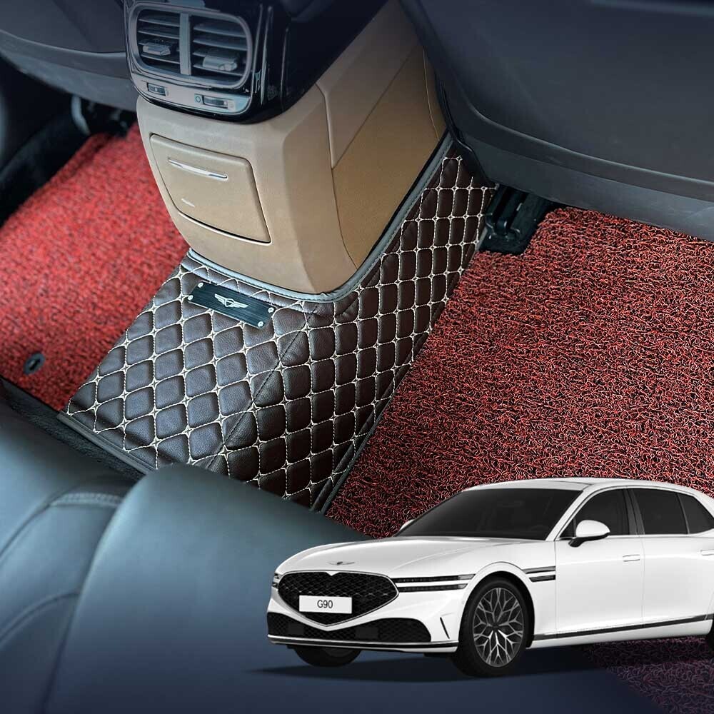 닥쏘오토 제네시스 G90전용 (EQ900 공용) 2열 센터 콘솔매트 (2015~2021년)