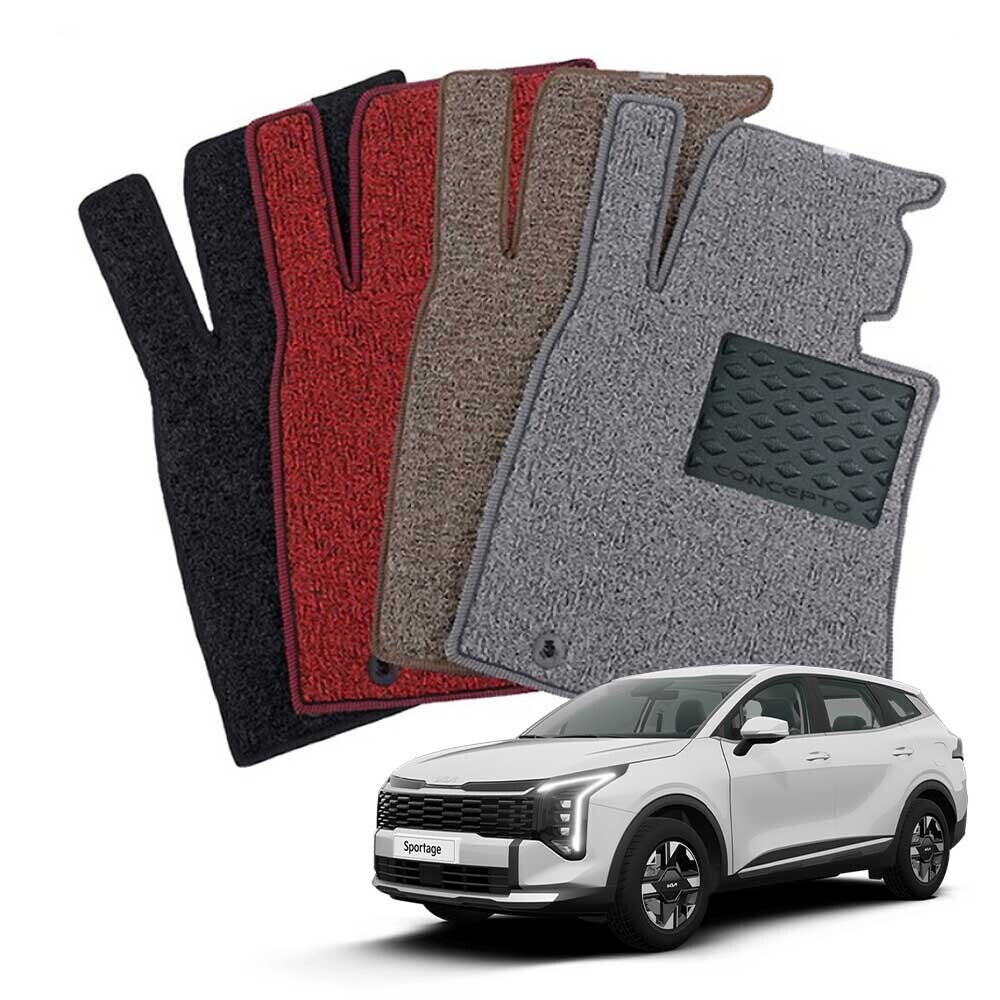 컨셉토디자인 엣지확장형 코일매트 더 뉴 스포티지 NQ5 페이스리프트(신형) 운전석1p