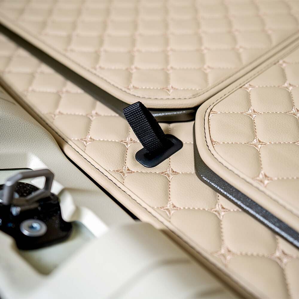 컨셉토 3D 가죽 퀼팅 풀커버 트렁크 매트 캐스퍼 일렉트릭 전용