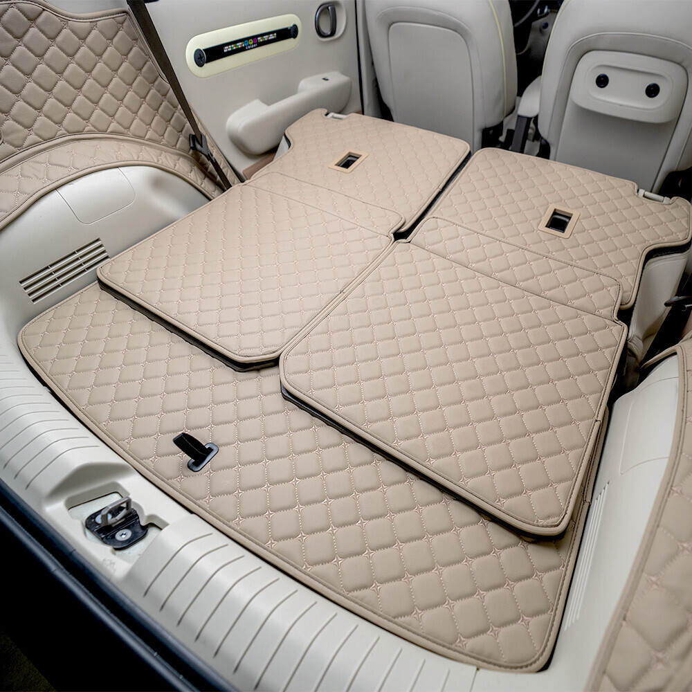 컨셉토 가죽 퀼팅 캐스퍼 일렉트릭 전용 등커버 트렁크 매트