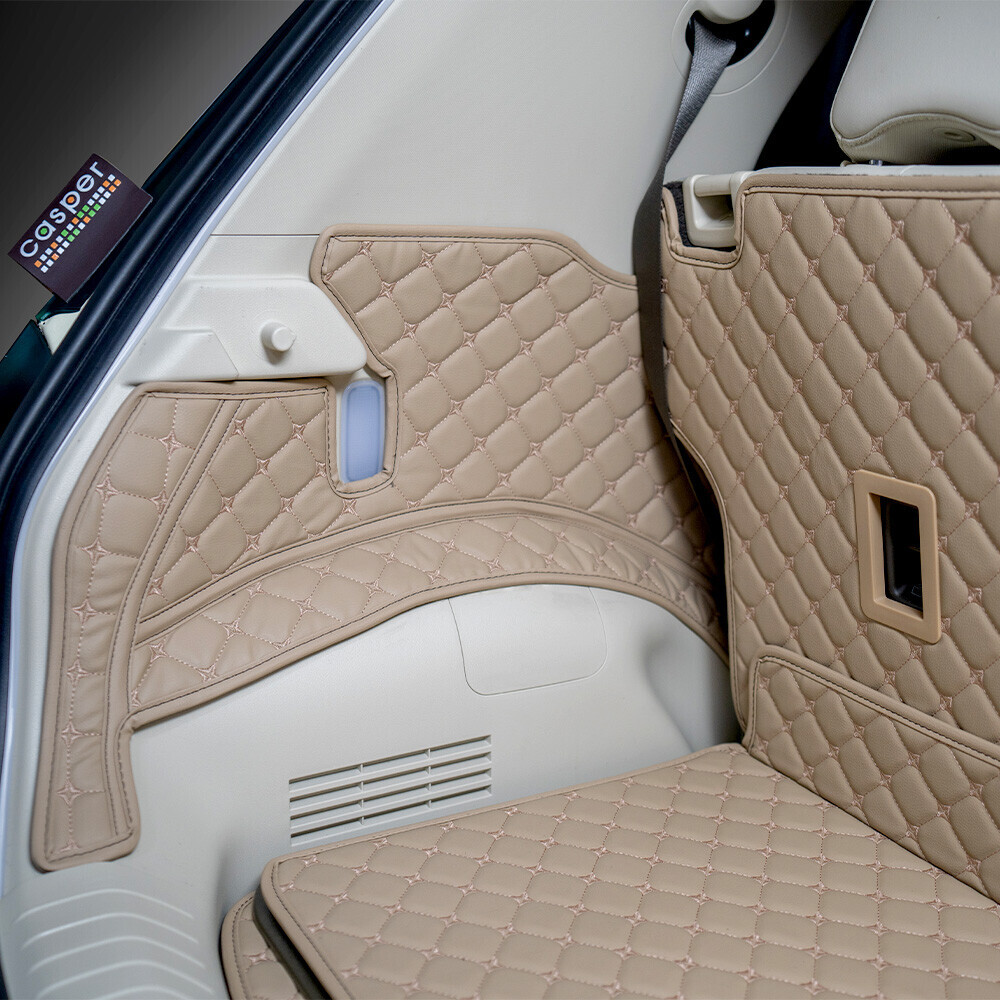 컨셉토 가죽 퀼팅 캐스퍼 일렉트릭 전용 등커버 트렁크 매트
