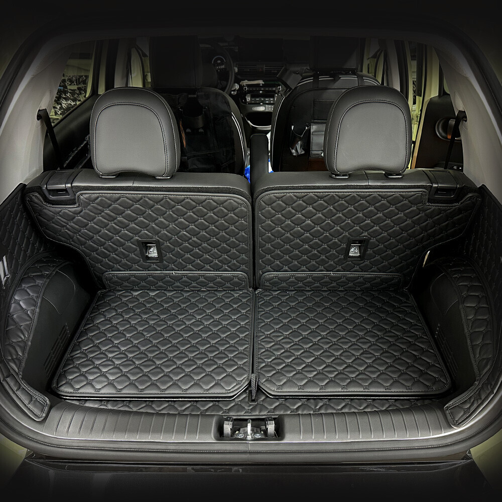 컨셉토 가죽 퀼팅 캐스퍼 일렉트릭 전용 등커버 트렁크 매트