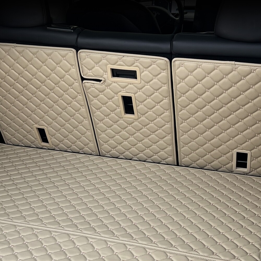 컨셉토 가죽 퀼팅 투싼 NX4 전용 등커버 트렁크매트 세트