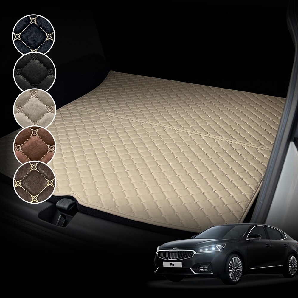 컨셉토 가죽 퀼팅 올뉴 K7 전용 트렁크매트