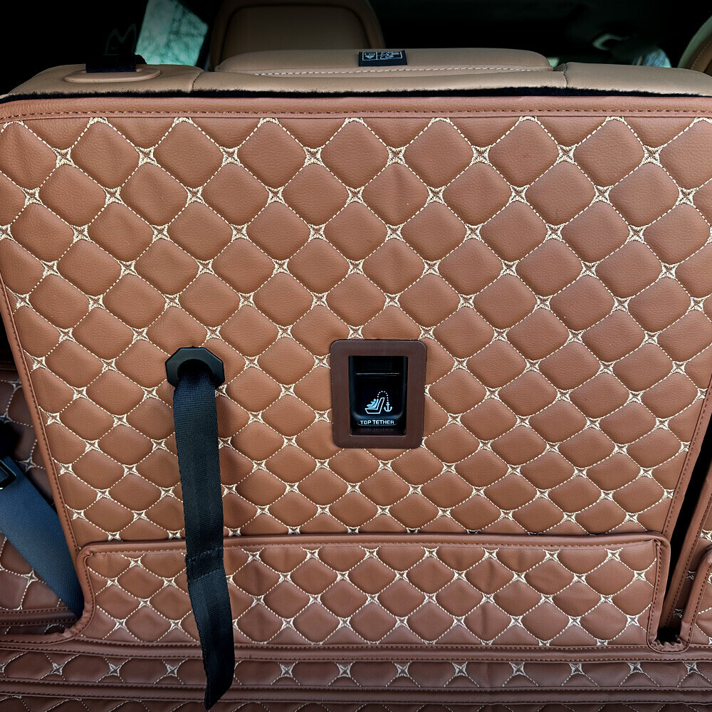 컨셉토 3D 가죽 퀼팅 싼타페MX5 전용 풀커버 사이드트렁크 매트 세트