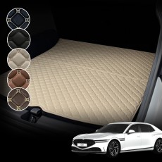 컨셉토 가죽 퀼팅 제네시스 신형 G90 전용 트렁크매트