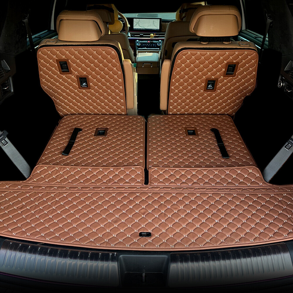컨셉토 가죽 퀼팅 싼타페MX5 전용 등커버 트렁크 매트