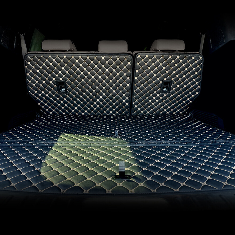 컨셉토 가죽 퀼팅 싼타페MX5 전용 등커버 트렁크 매트