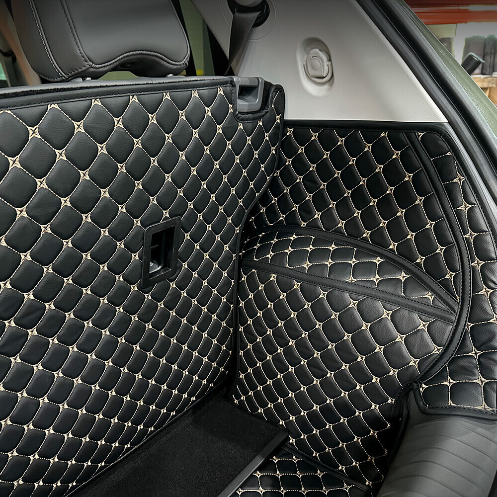 컨셉토 3D 가죽 퀼팅 풀커버 트렁크 매트 더뉴 캐스퍼(캐스퍼) 가솔린 전용 풀세트
