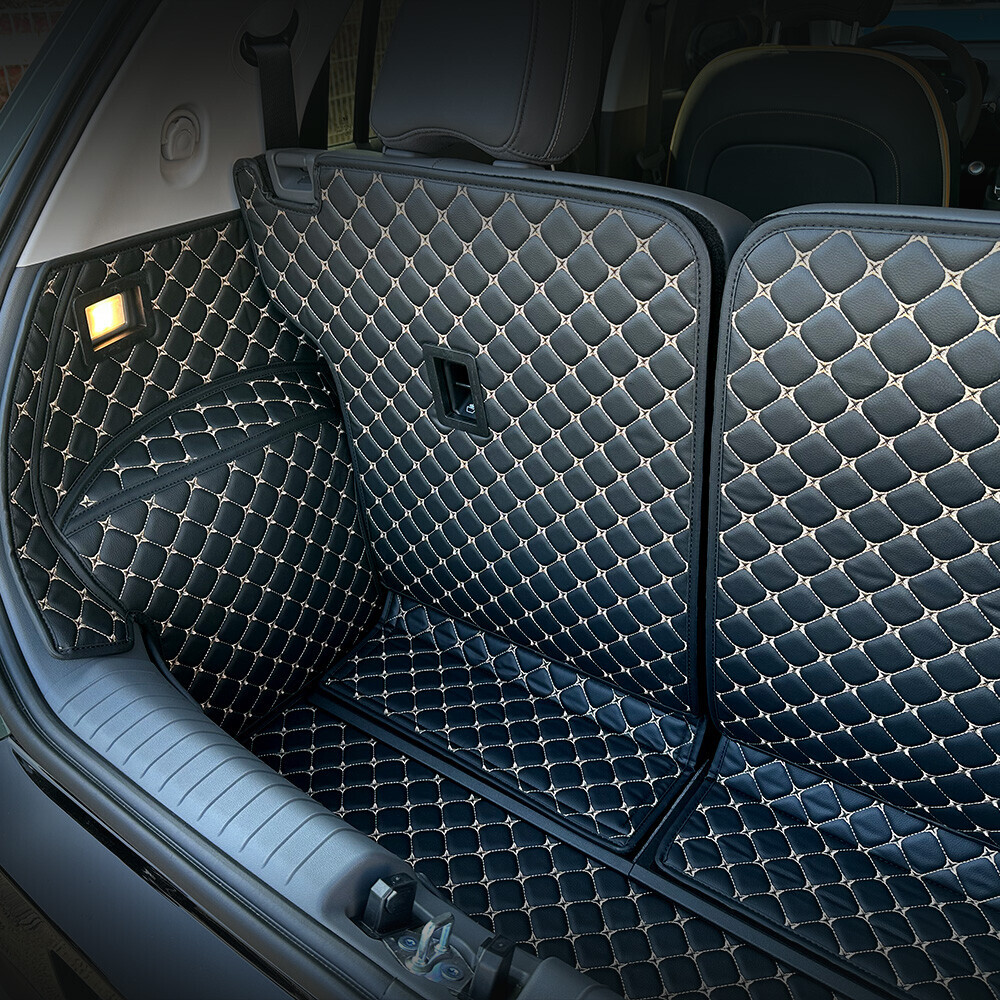 컨셉토 가죽 퀼팅 더뉴 캐스퍼(캐스퍼) 가솔린 전용 등커버 트렁크 매트