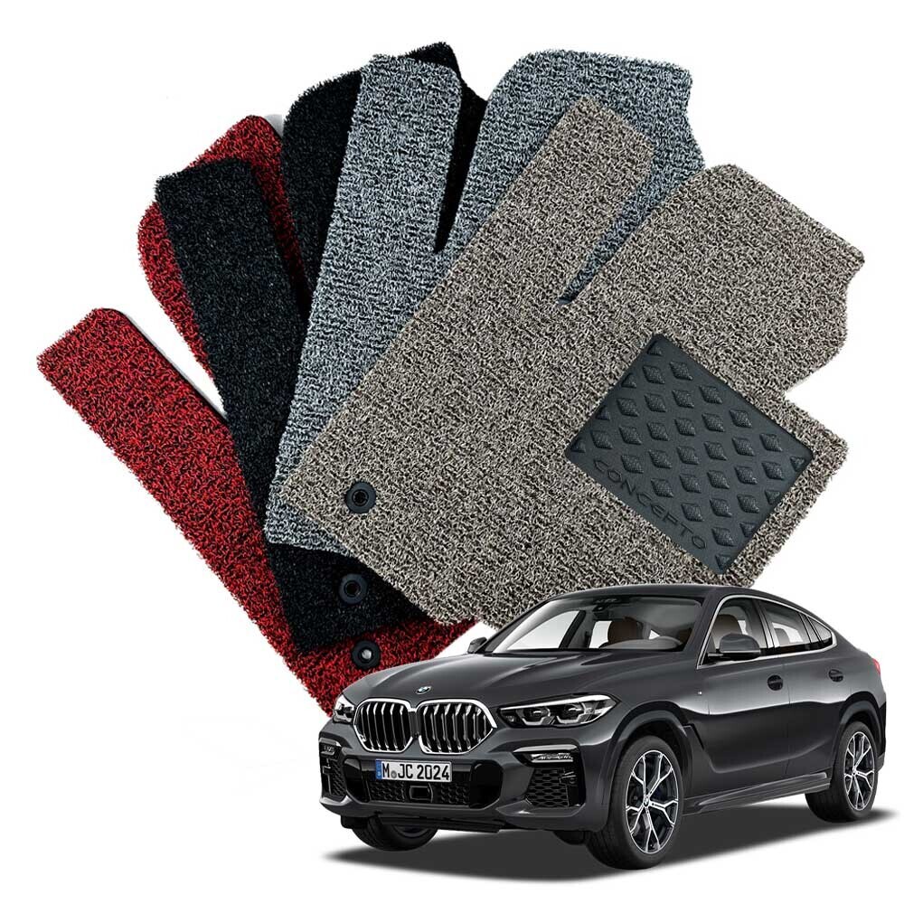 컨셉토디자인 확장형 코일매트 BMW X6시리즈 1열2열 세트