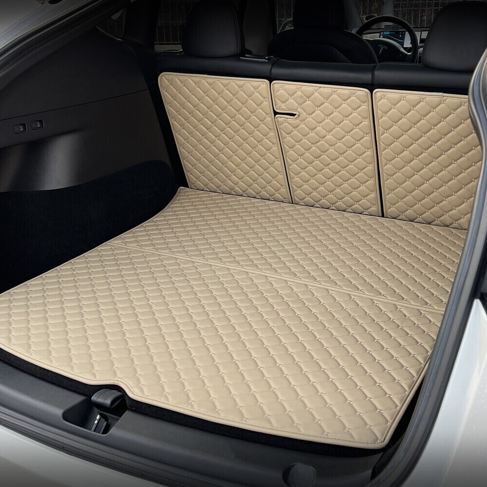 컨셉토 가죽 퀼팅 셀토스 전용 등커버 트렁크매트 세트