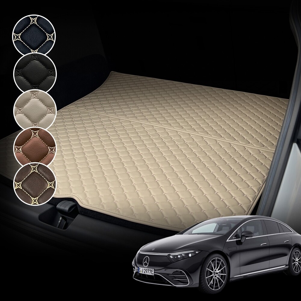 컨셉토 가죽 퀼팅 벤츠 EQS 세단형 (V295) 전용 트렁크매트