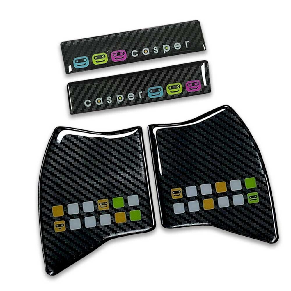 캐스퍼 일렉트릭 전용 카본스타일 에폭시 도어 핸드그립 (4ps 1set)