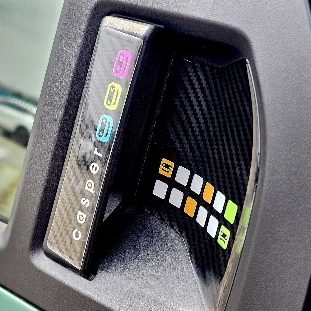 캐스퍼 일렉트릭 전용 카본스타일 에폭시 도어 핸드그립 (4ps 1set)