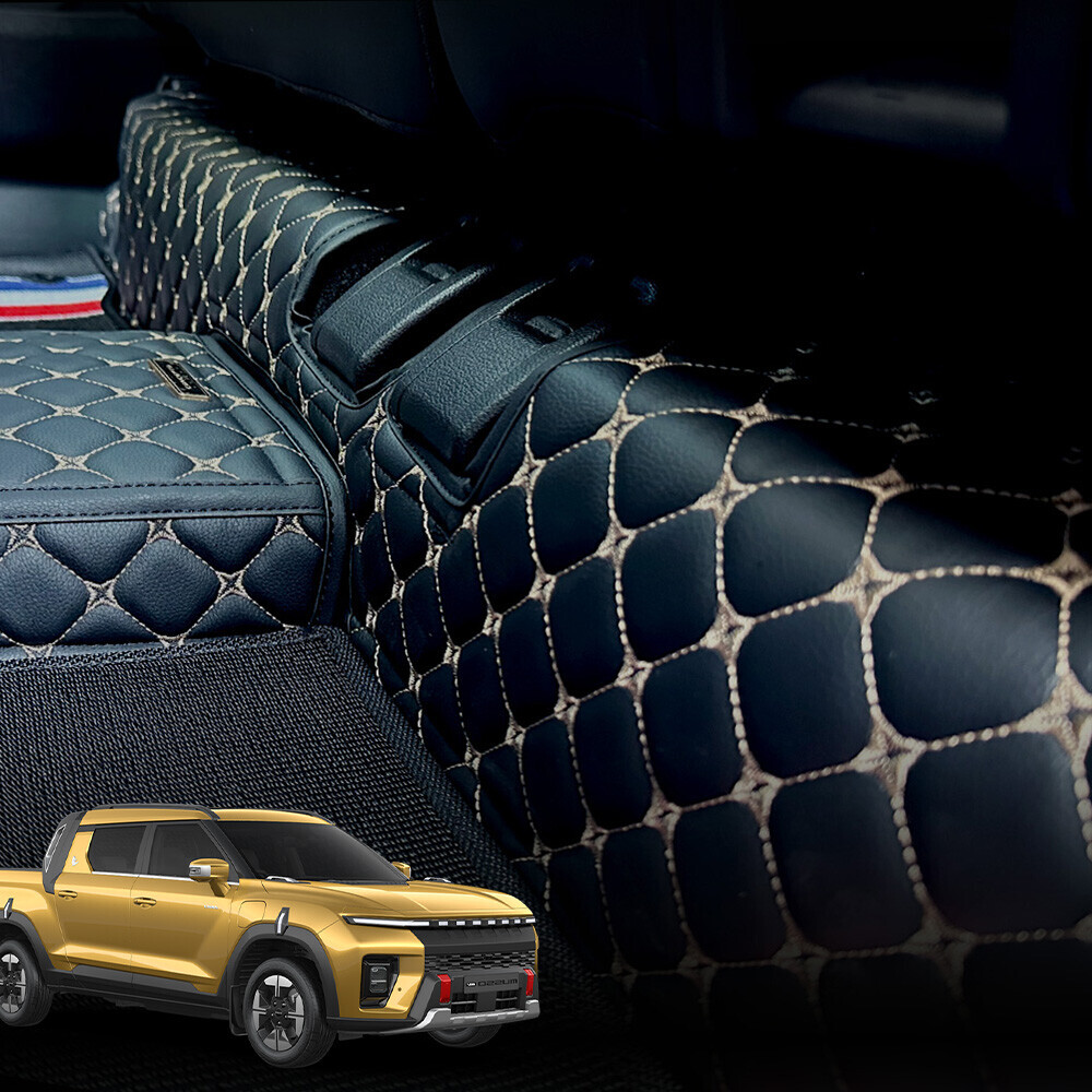 닥쏘오토 무쏘EV 전용 2열 킥매트