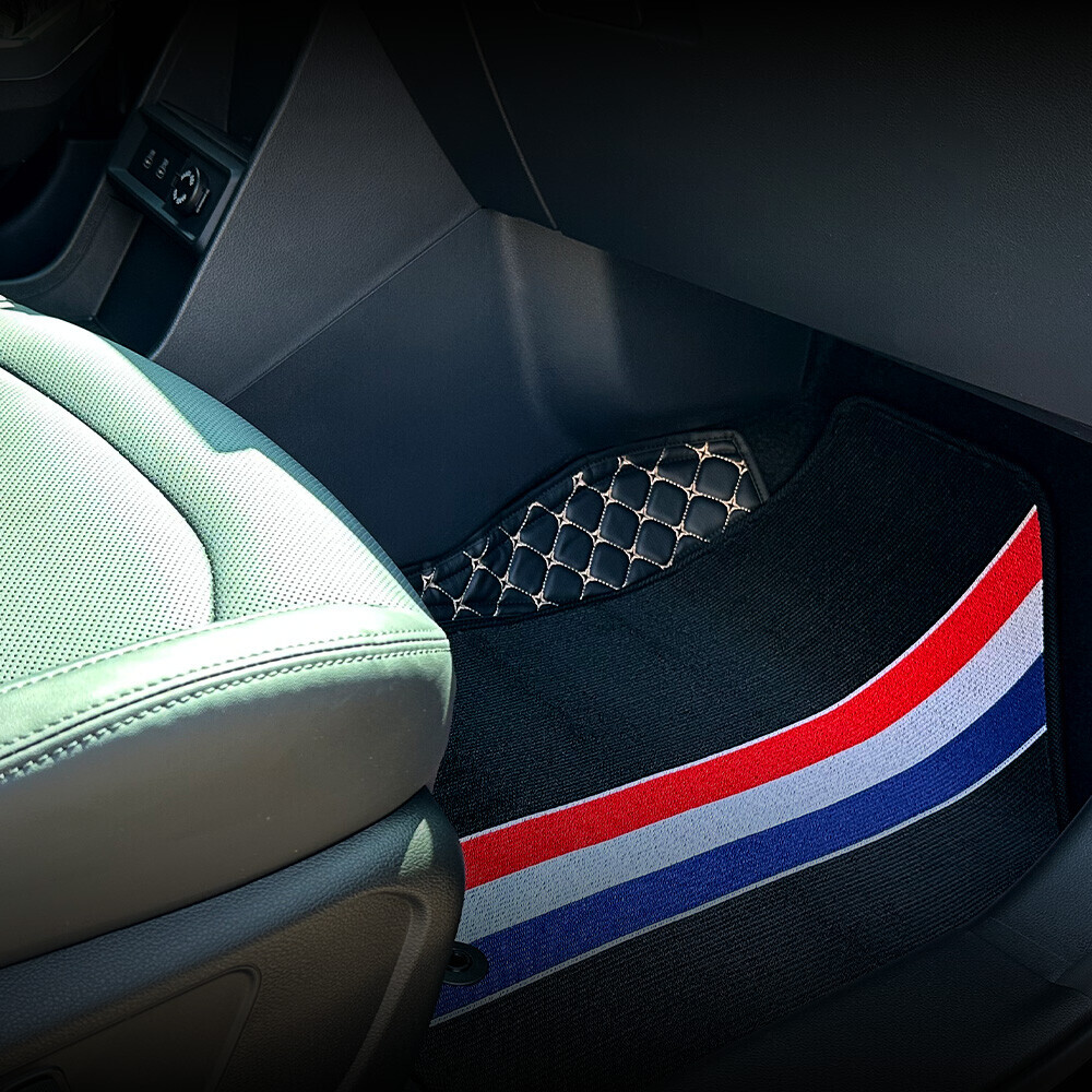 닥쏘오토 무쏘EV 전용 1열 킥매트(운전석+조수석)