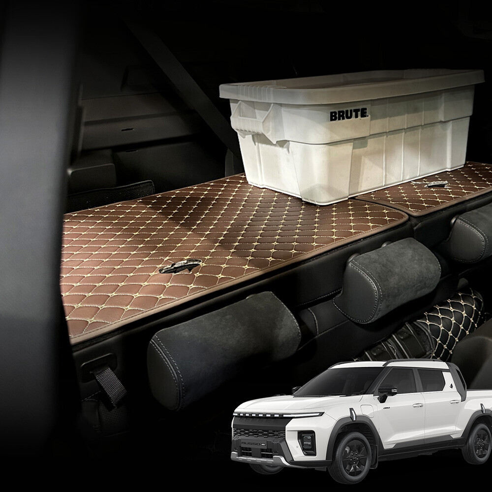 닥쏘오토 무쏘EV 전용 2열 등커버 매트(2P)