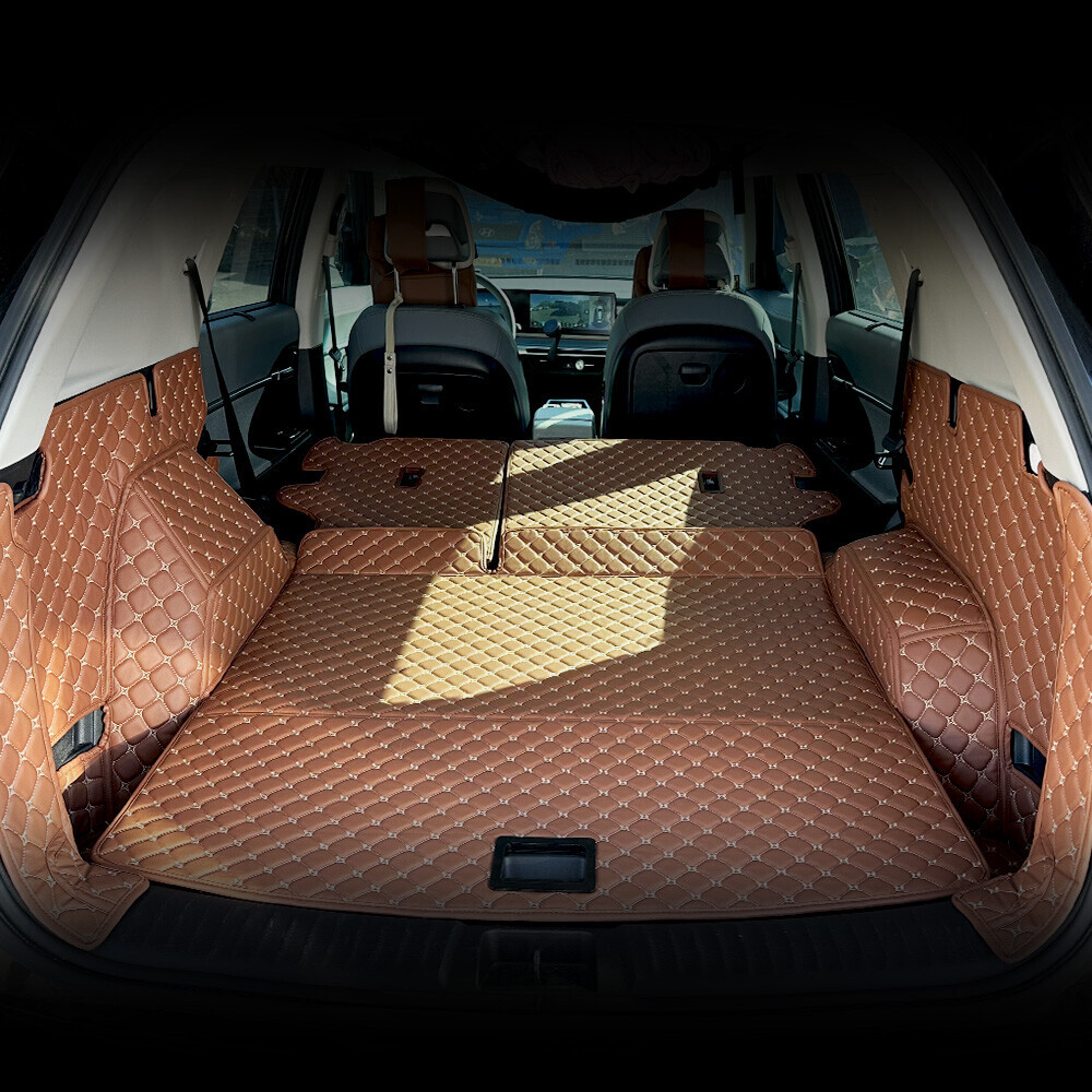 컨셉토 3D 가죽 퀼팅 토레스EVX 전용 풀커버 사이드트렁크 매트 세트