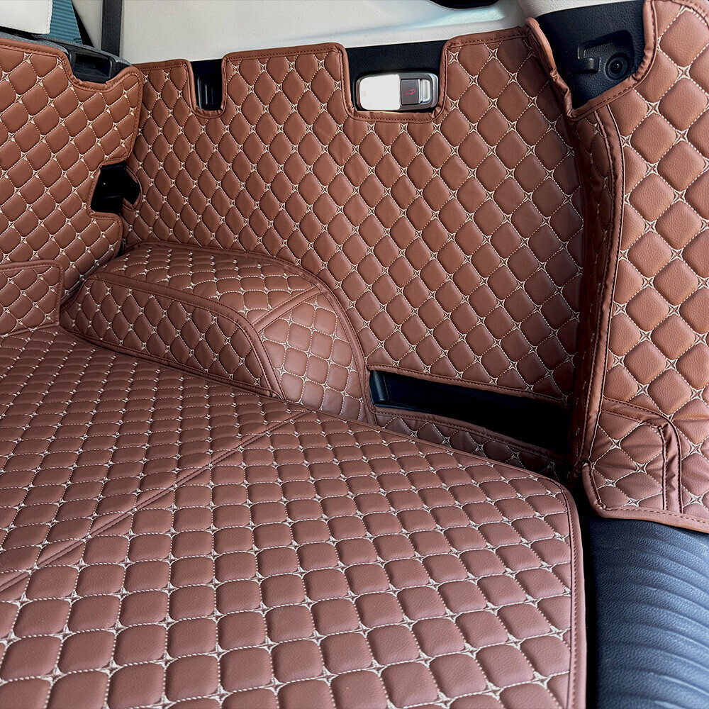 컨셉토 3D 가죽 퀼팅 토레스EVX 전용 풀커버 사이드트렁크 매트 세트