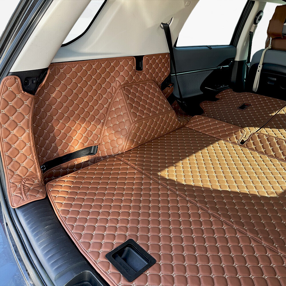 컨셉토 3D 가죽 퀼팅 토레스EVX 전용 풀커버 사이드트렁크 매트 세트
