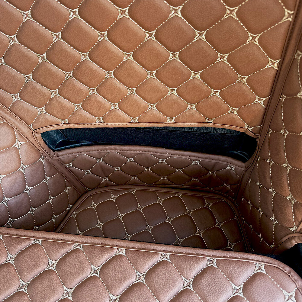 컨셉토 3D 가죽 퀼팅 토레스EVX 전용 풀커버 사이드트렁크 매트 세트