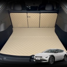 컨셉토 가죽 퀼팅 EV6 전용 등커버 트렁크매트 세트