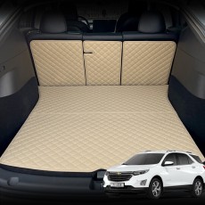 컨셉토 가죽 퀼팅 이쿼녹스 전용 등커버 트렁크매트 세트