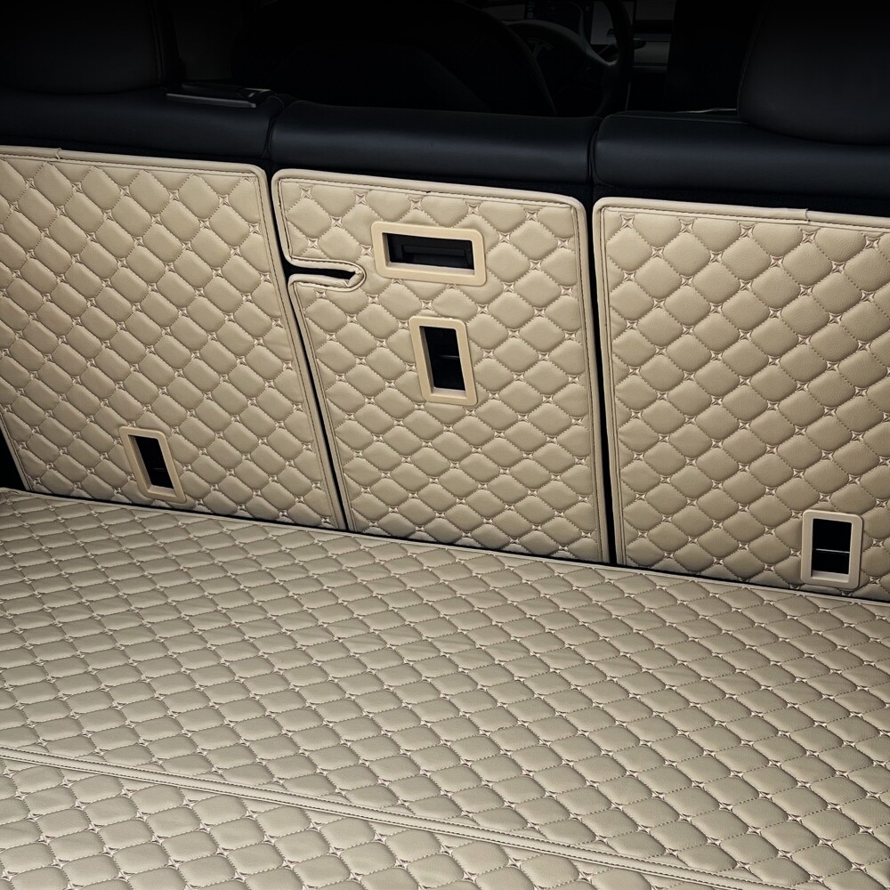 컨셉토 가죽 퀼팅 테슬라 모델Y 주니퍼 2025 등커버 트렁크매트 세트 (모델Y 2020~2024호환불가)