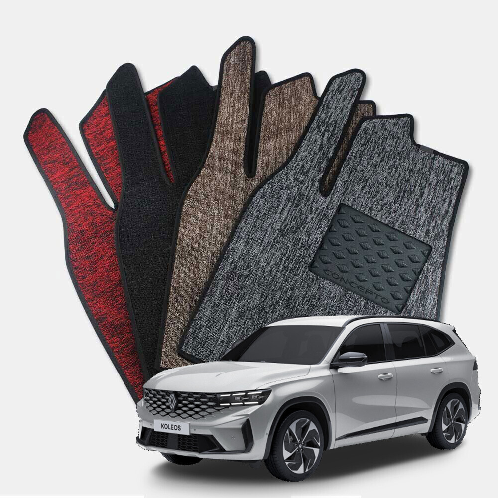 컨셉토 프리미엄 뉴코일 트랩매트 뉴 르노 그랑 콜레오스 1열2열 세트