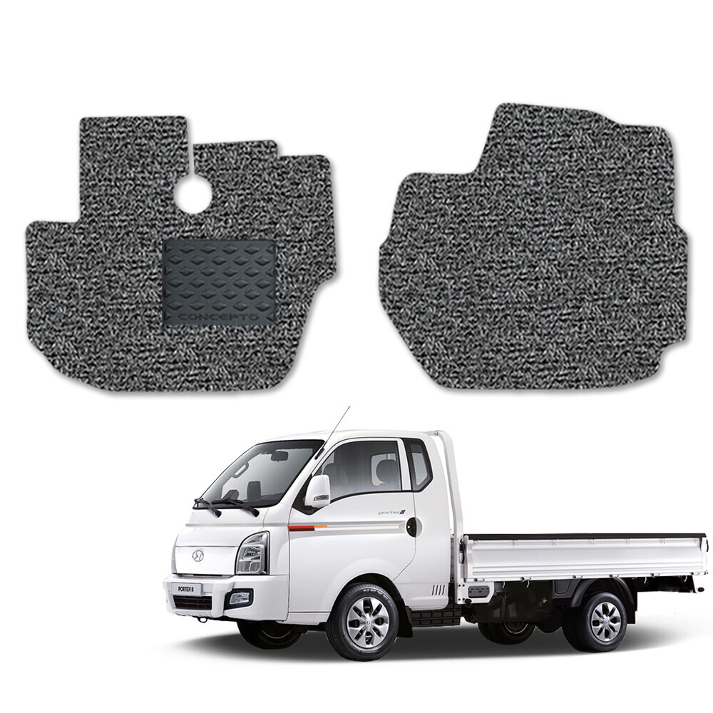 컨셉토디자인 확장형 코일매트 포터 운전석+조수석 (EV 디젤 LPG 전모델 공용)