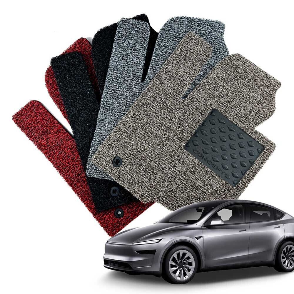 컨셉토디자인 확장형 코일매트 테슬라 2025 모델Y 주니퍼 1열2열 세트