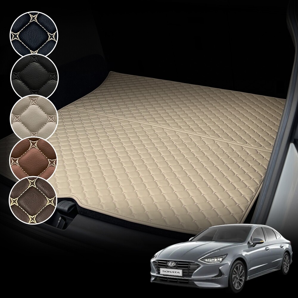 컨셉토 가죽 퀼팅 소나타 DN8 전용 트렁크매트