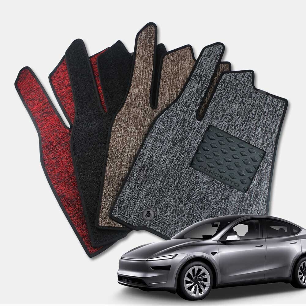 컨셉토 프리미엄 뉴코일 트랩매트 테슬라 2025 모델Y 주니퍼 1열2열 세트