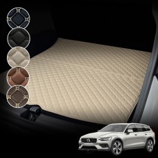 컨셉토 가죽 퀼팅 볼보 V60 전용 트렁크매트