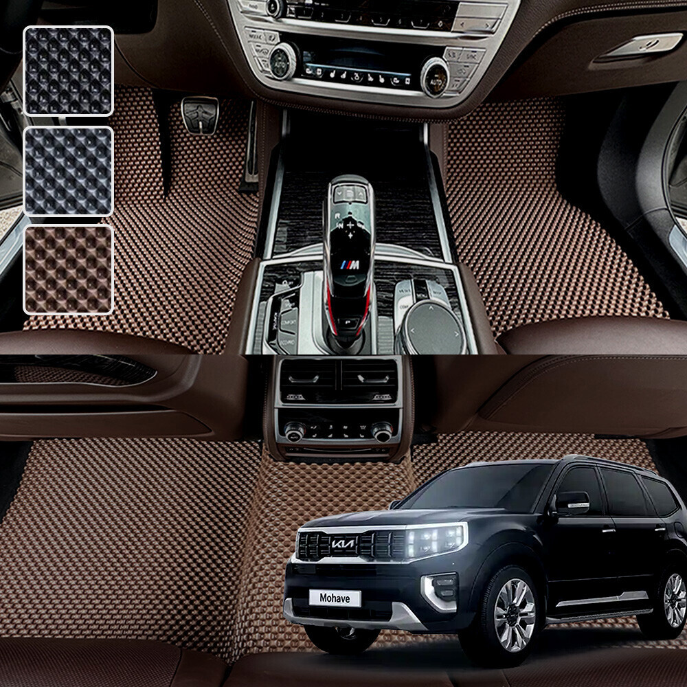 모하비더마스터 (오르간페달 21년이후) 전용 3D 엠보싱 차세대 고무매트 1열2열 세트