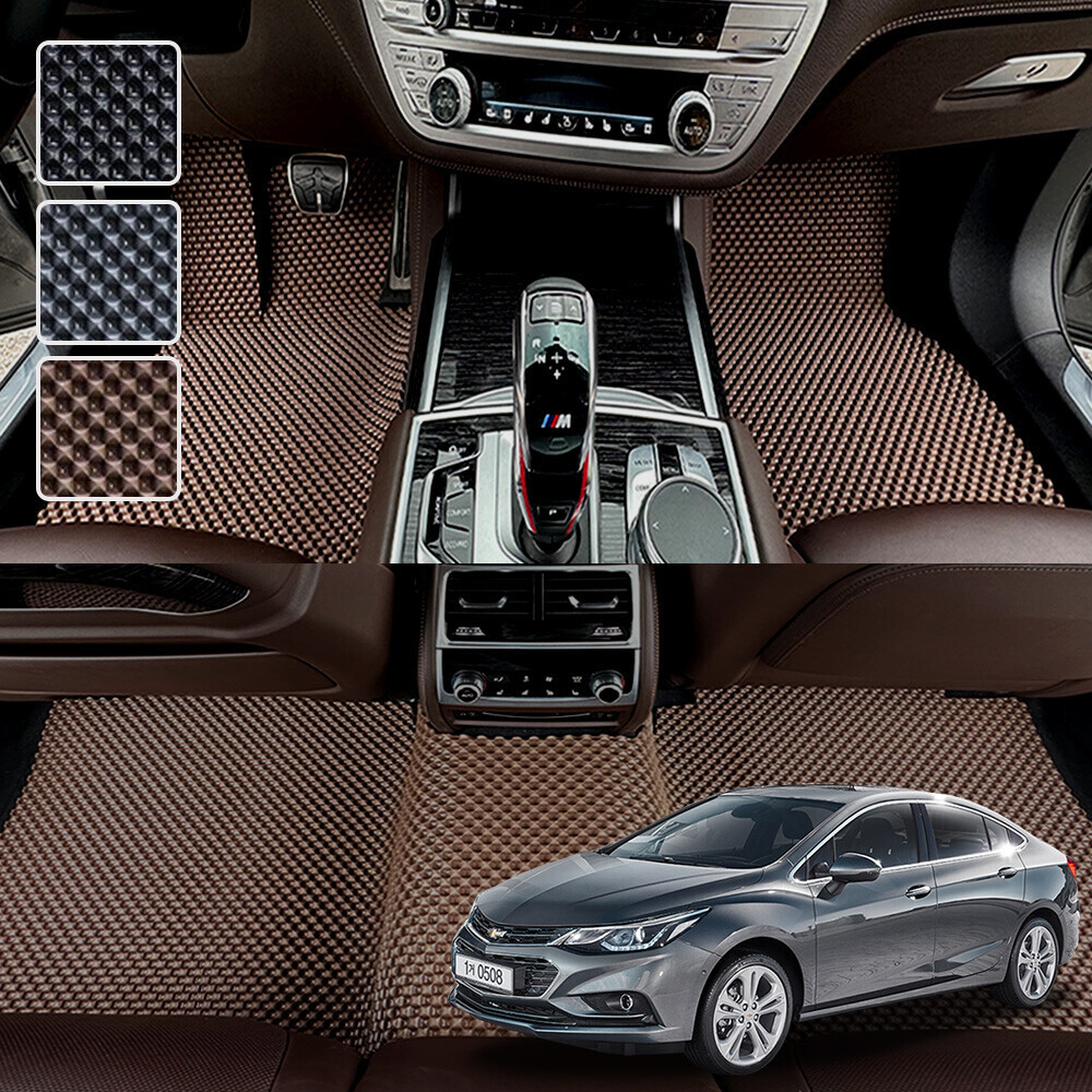 올뉴 크루즈 전용 3D 엠보싱 차세대 고무매트 1열2열 세트