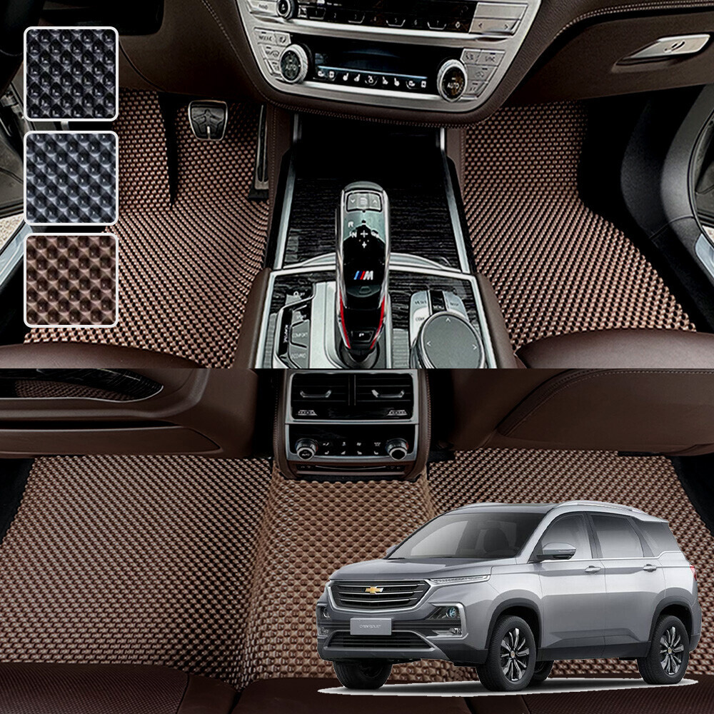 올뉴 캡티바 (2015~) 전용 3D 엠보싱 차세대 고무매트 1열2열 세트