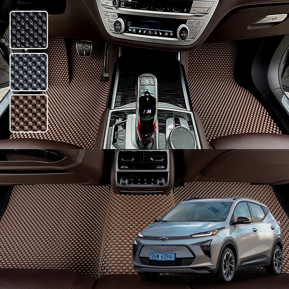 볼트EUV 전용 3D 엠보싱 차세대 고무매트 1열2열 세트